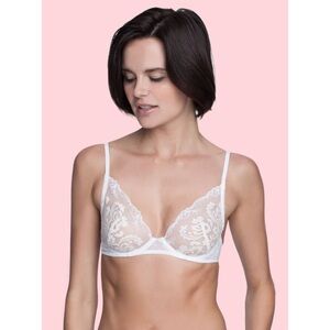 SHEERGILT Tulah Underwire Bra & Boy Short Set White Large NWT